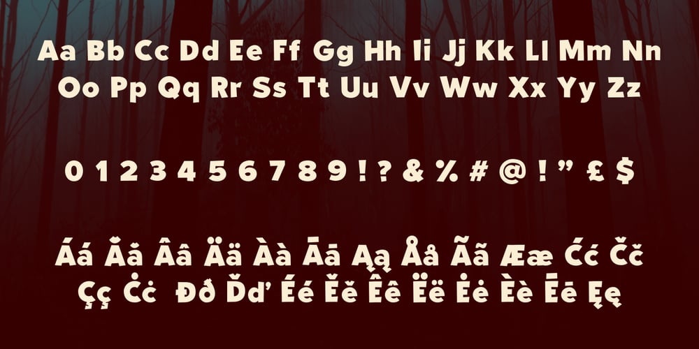 Fright Night font