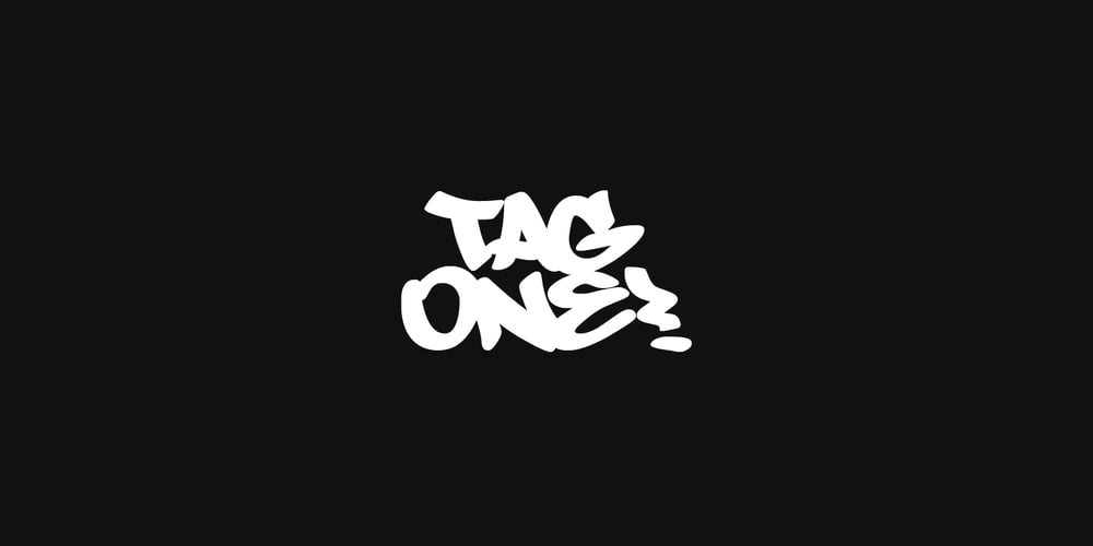 Tag One font
