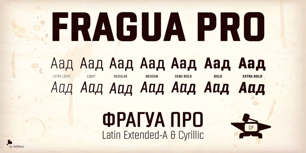 Fragua Pro font