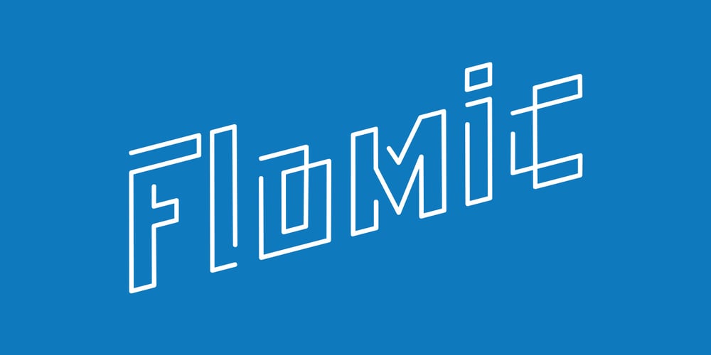 Flomic font