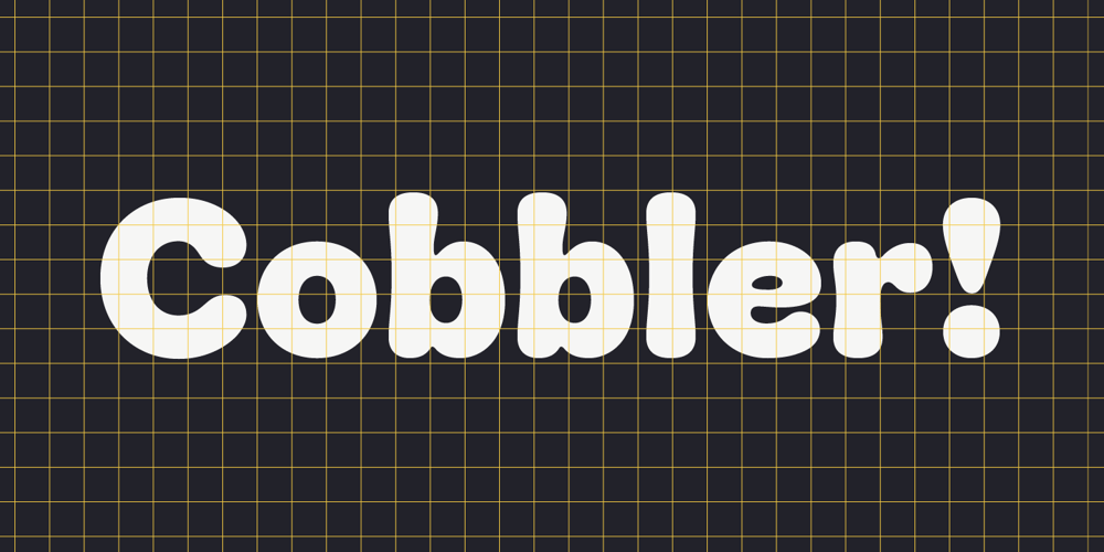 Cobbler font