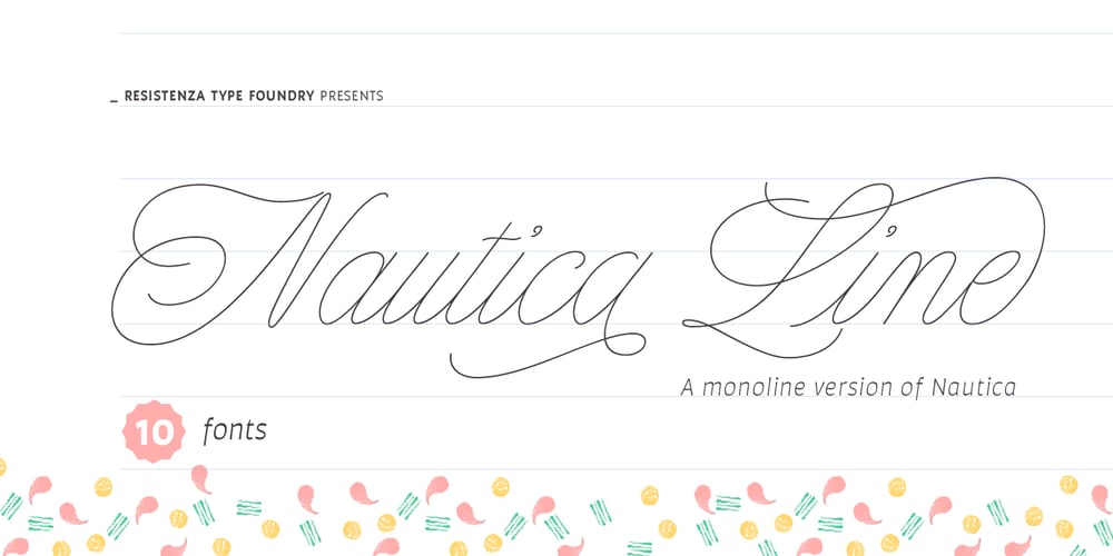 Nautica Line font