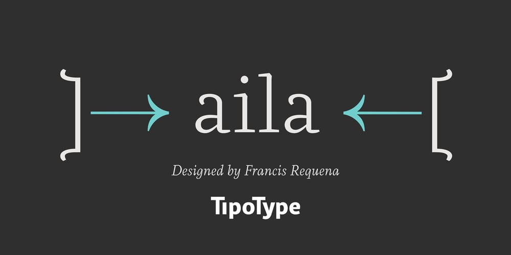 Aila font