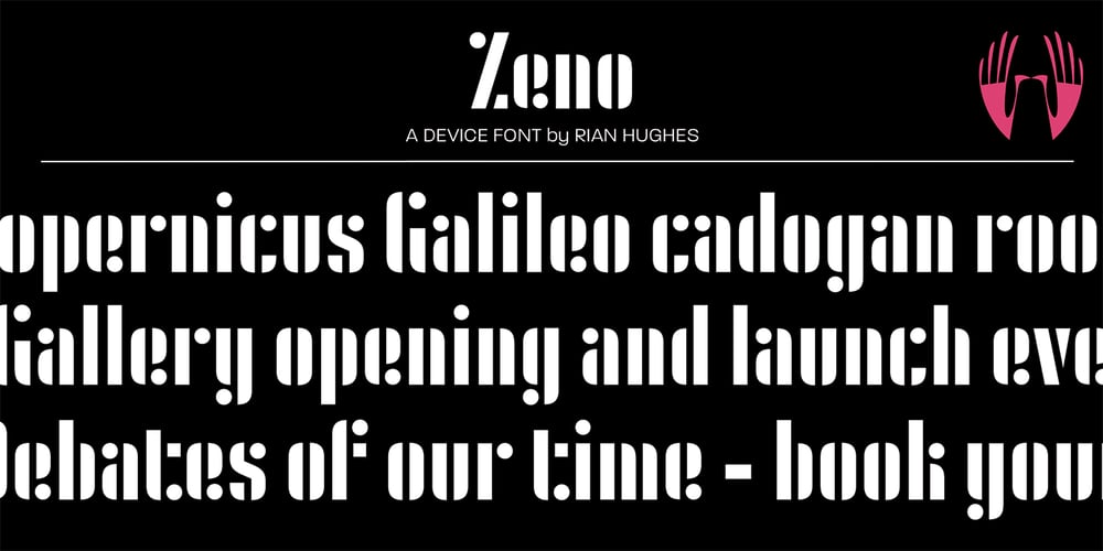 Zeno font