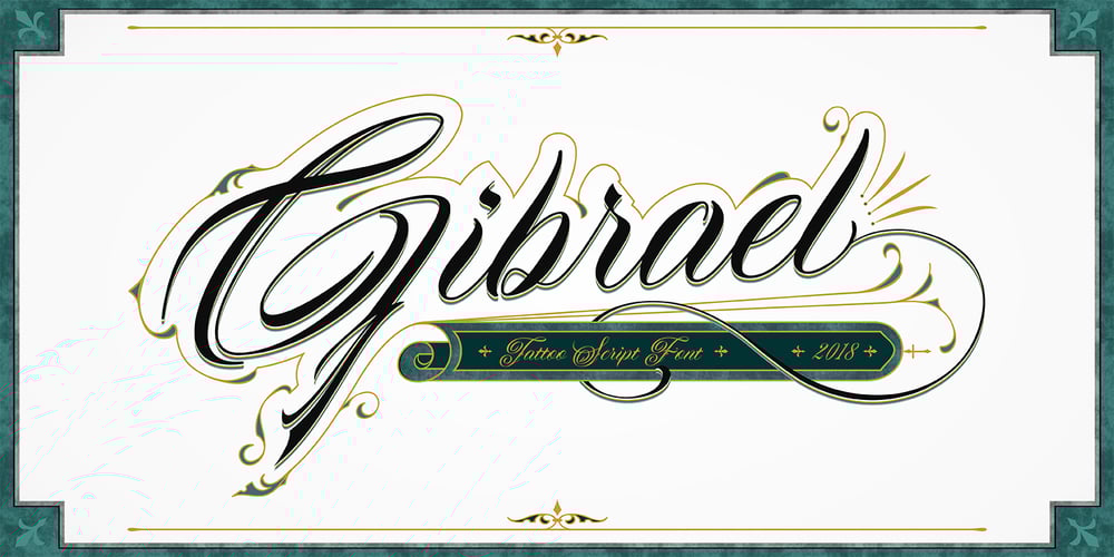 Gibrael font