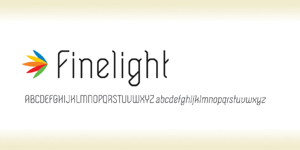 Finelight font