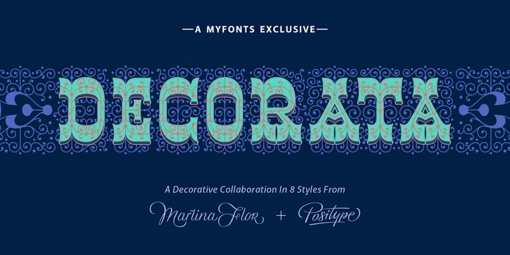 Decorata font