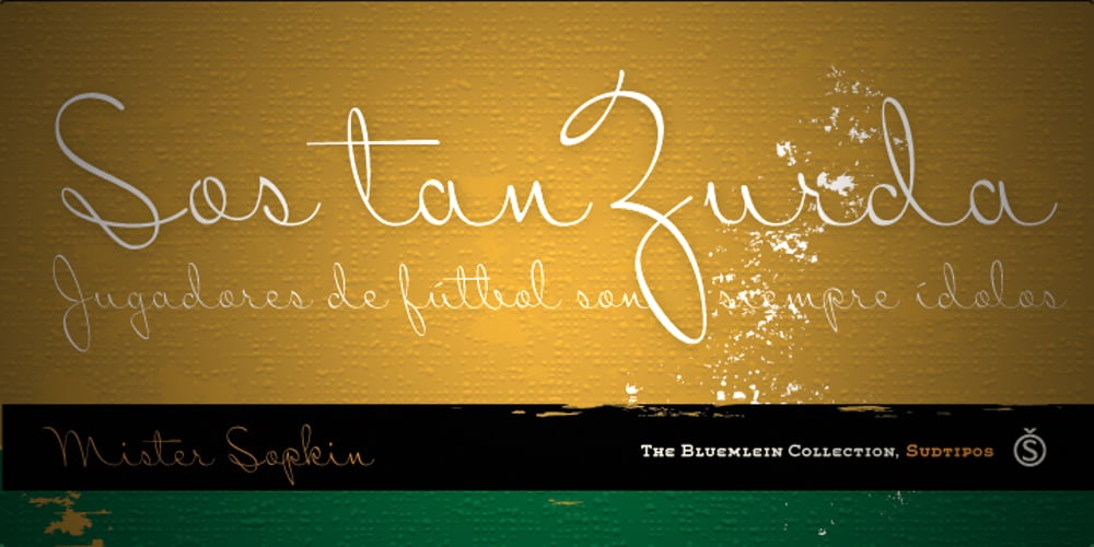 Mr Sopkin Pro font