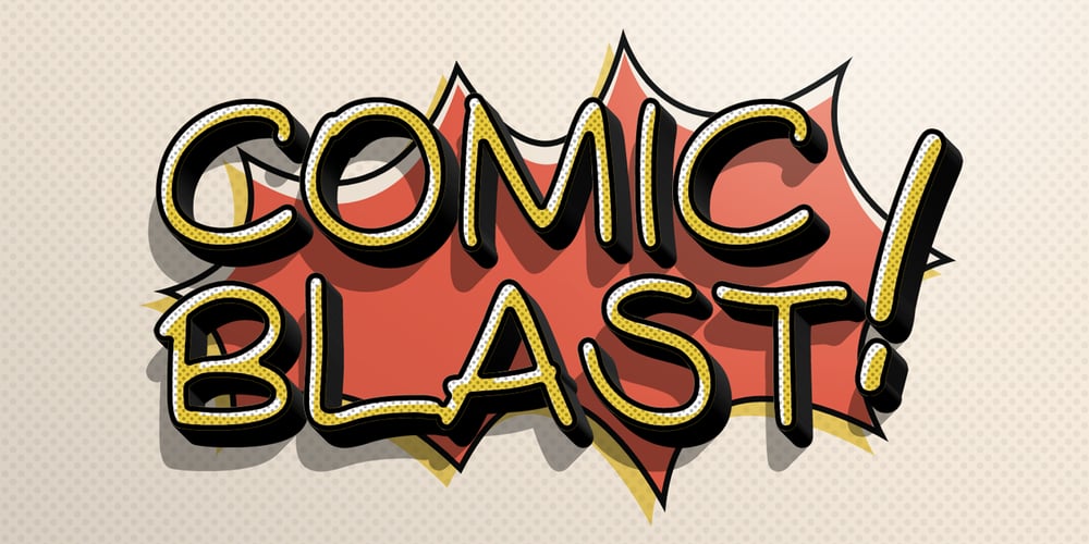 Comicblast font