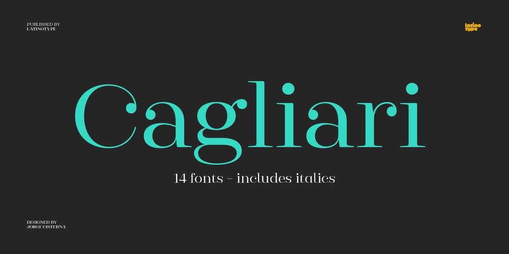 Cagliari font