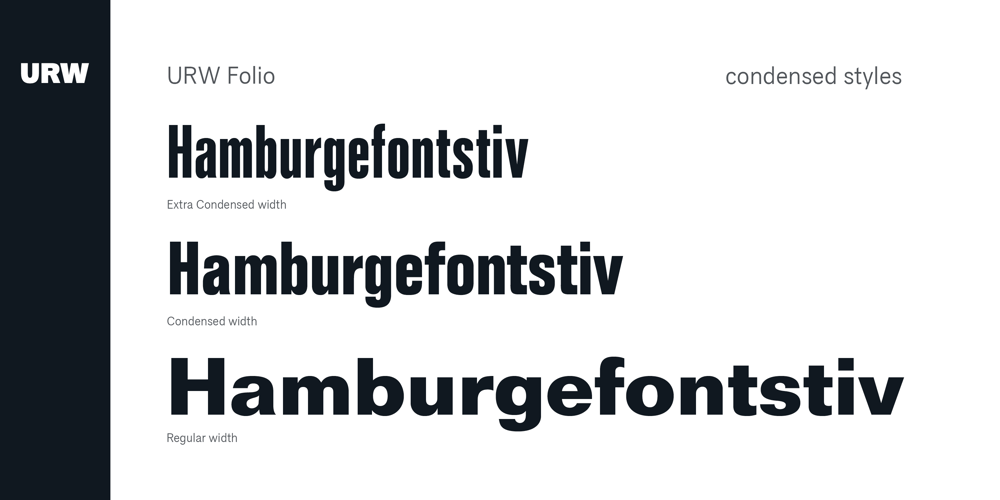 Folio font