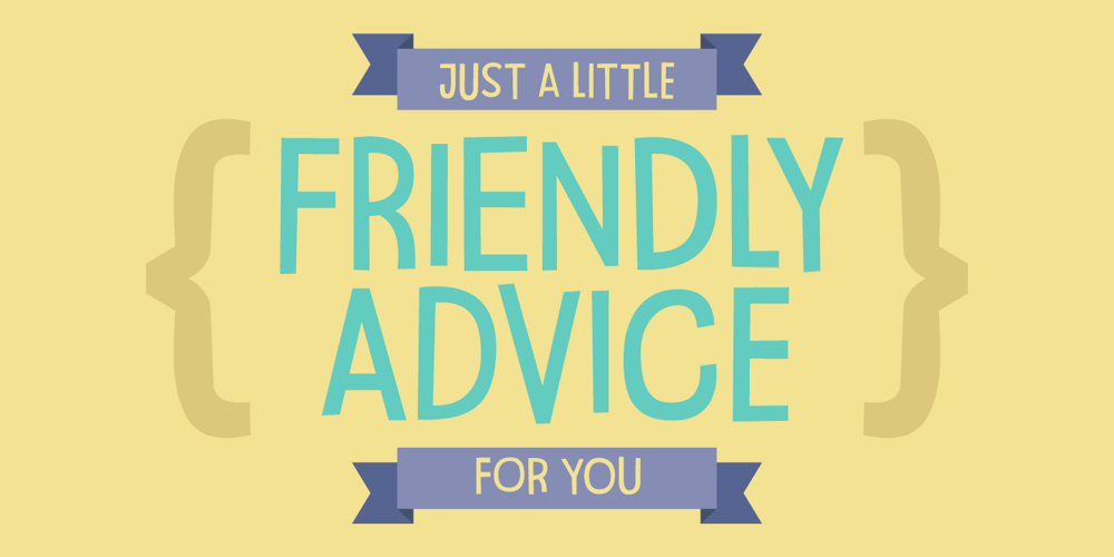 Friendly Advice font