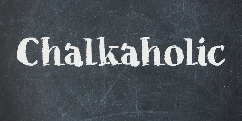Chalkaholic font