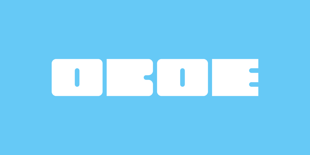 Oboe font
