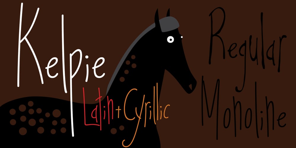 Kelpie font