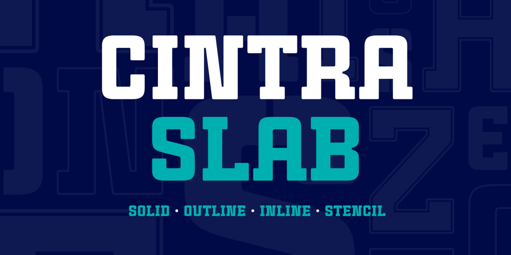Cintra Slab font