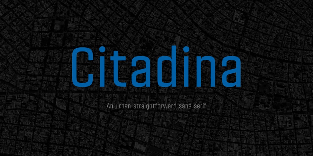 Citadina font