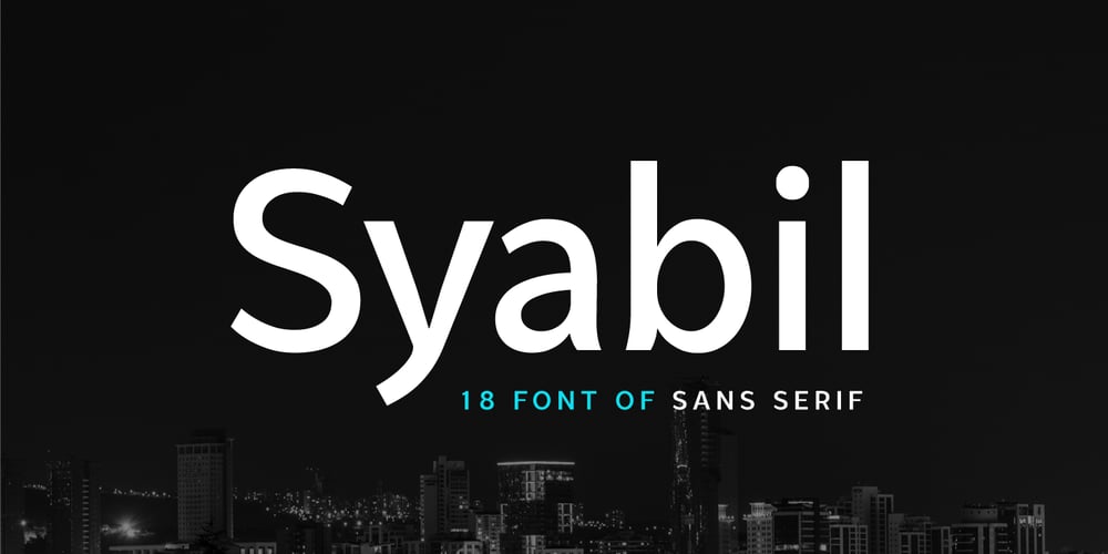 Syabil font