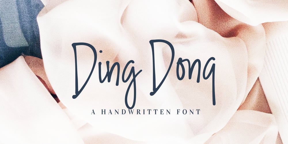 Ding Dong font
