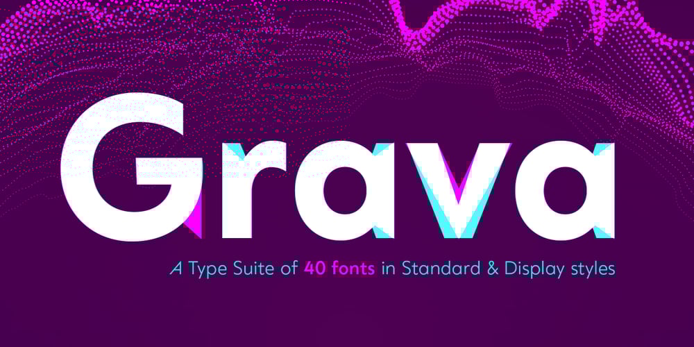 Grava font