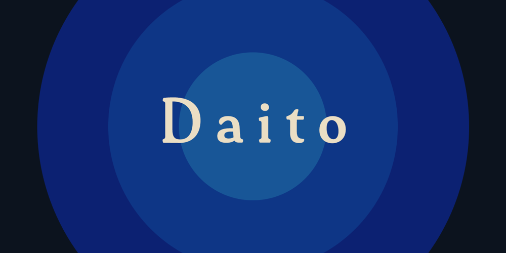 Daito font