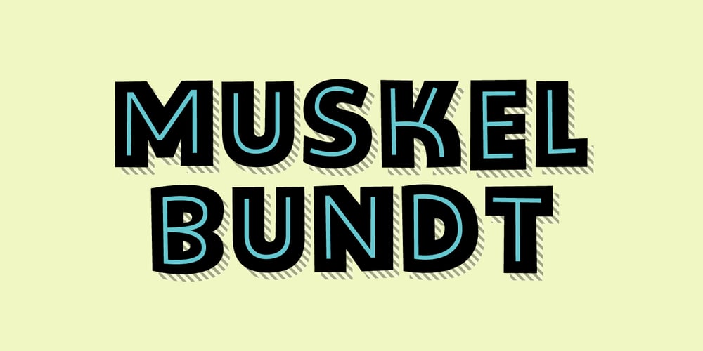 Muskelbundt font