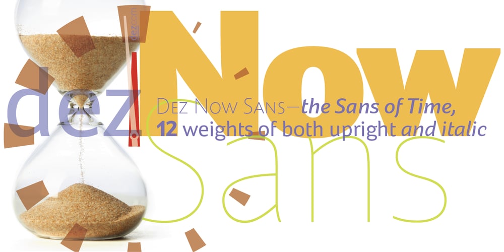 Dez Now Sans font