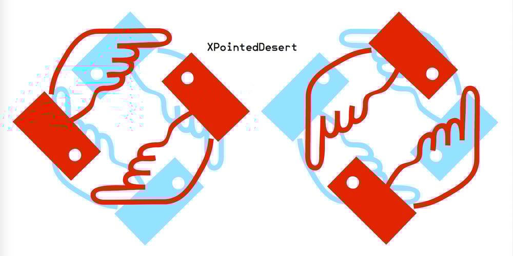 XPointed Desert font