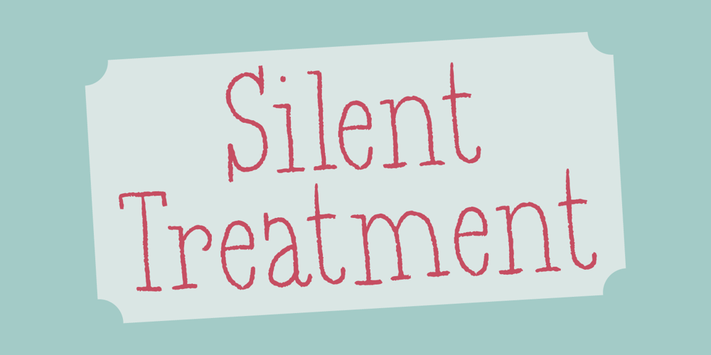 Silent Treatment font