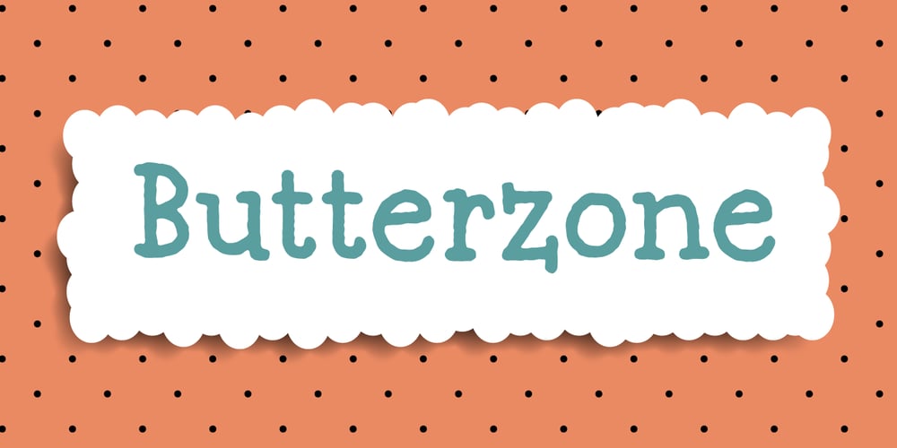 Butterzone font