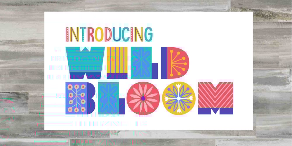 Wild Bloom font