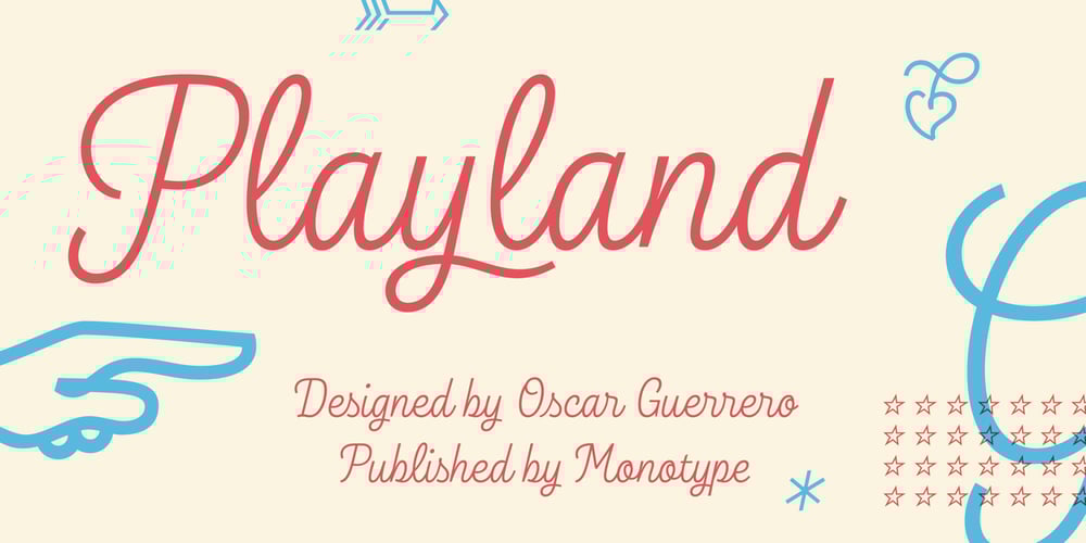 Playland font