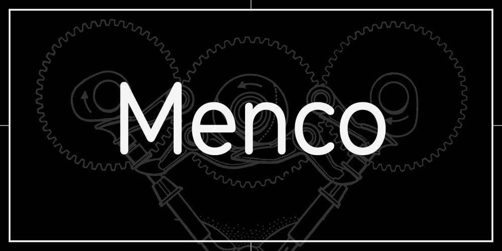 Menco font