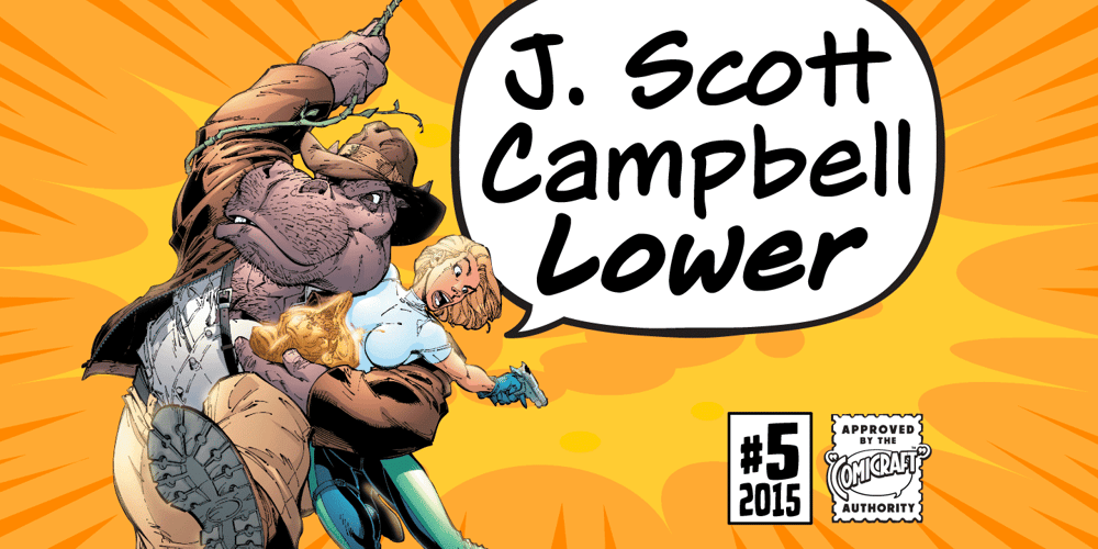 J. Scott Campbell Lower font