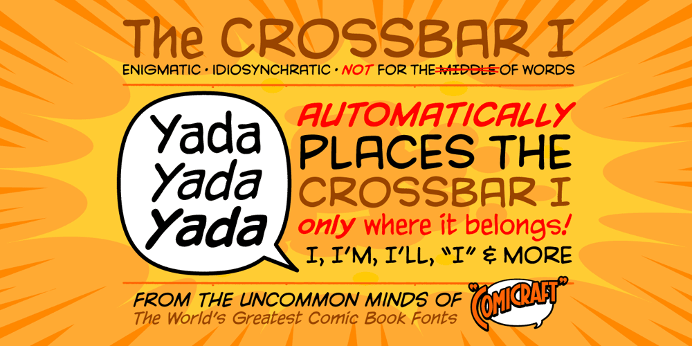 Yada Yada Yada font