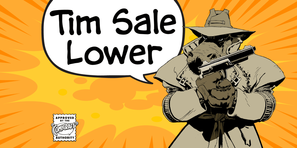 Tim Sale Lower font