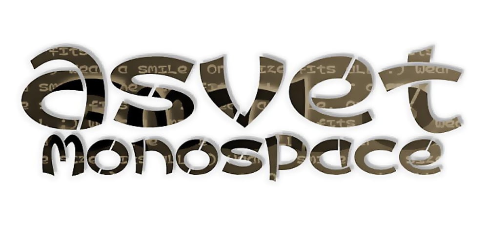 Asvet Mono font