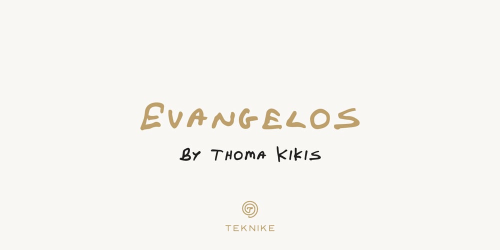 Evangelos font