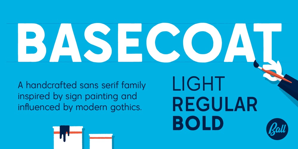 Basecoat font
