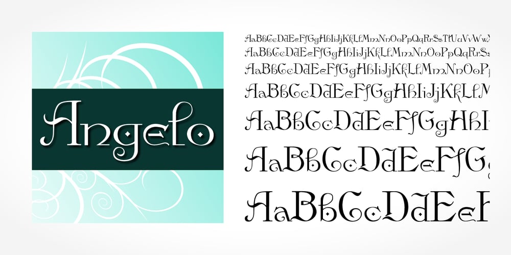 Angelo font