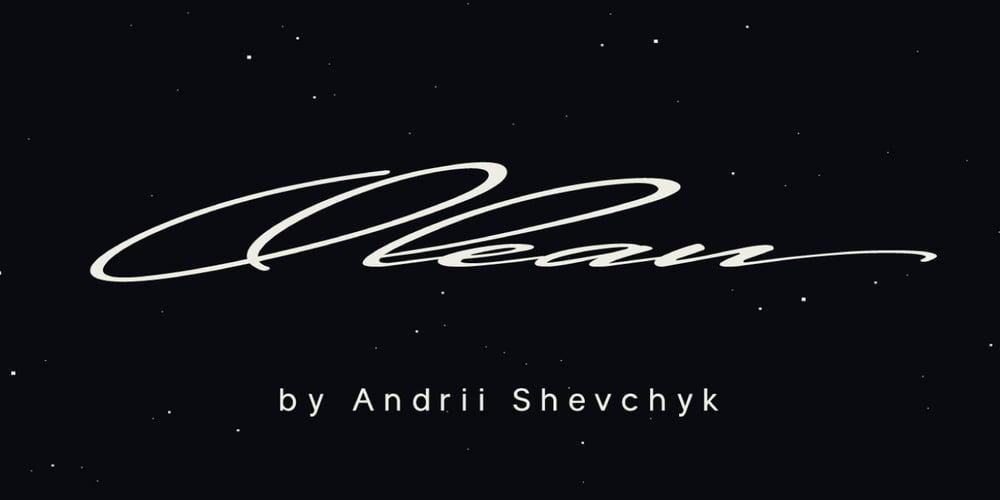 Olean font