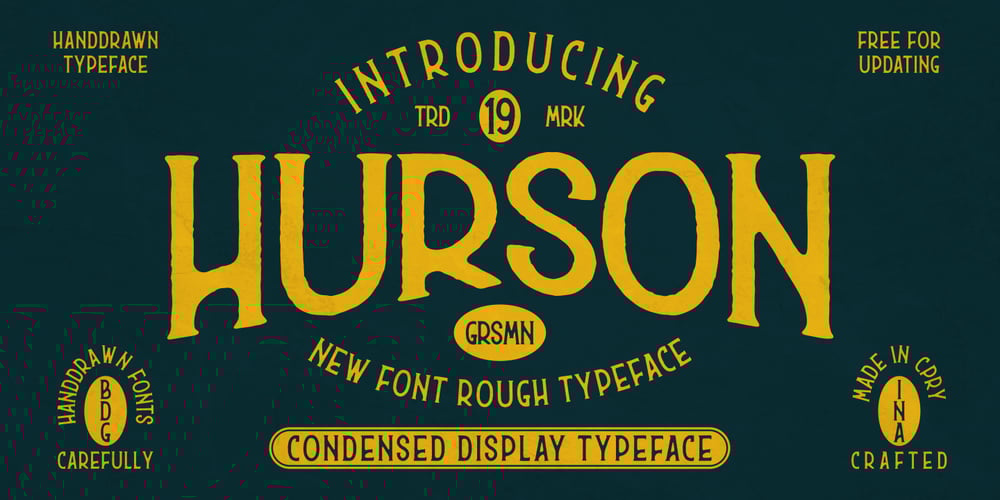 Hurson font