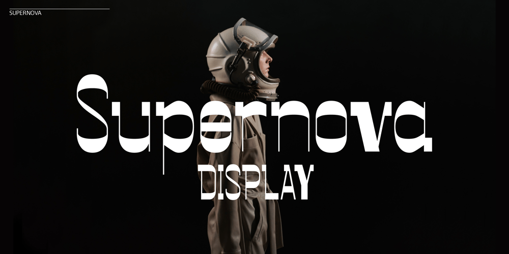 Sf Supernova font