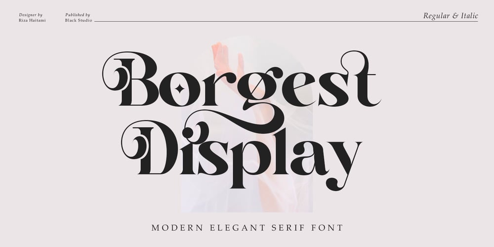 Borgest Display font