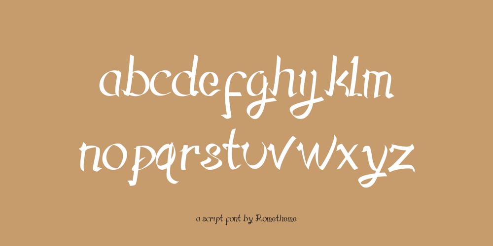 Hegorustow font