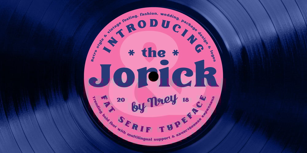 Jorick font
