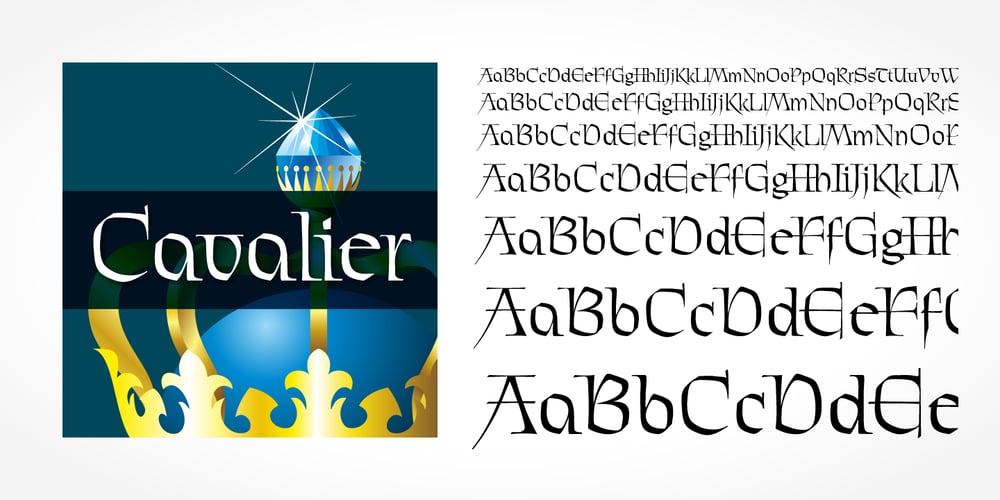 Cavalier font