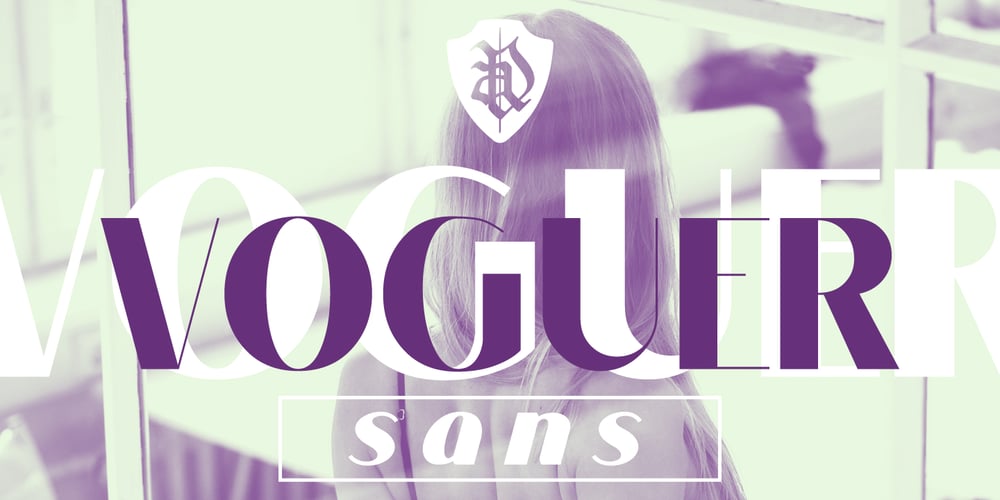 Voguer Sans font