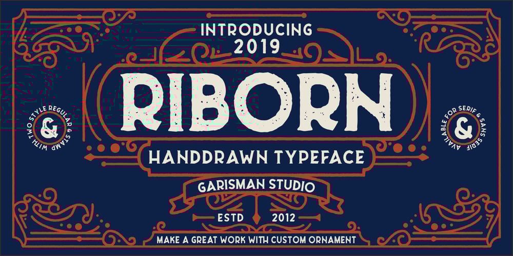 Riborn font