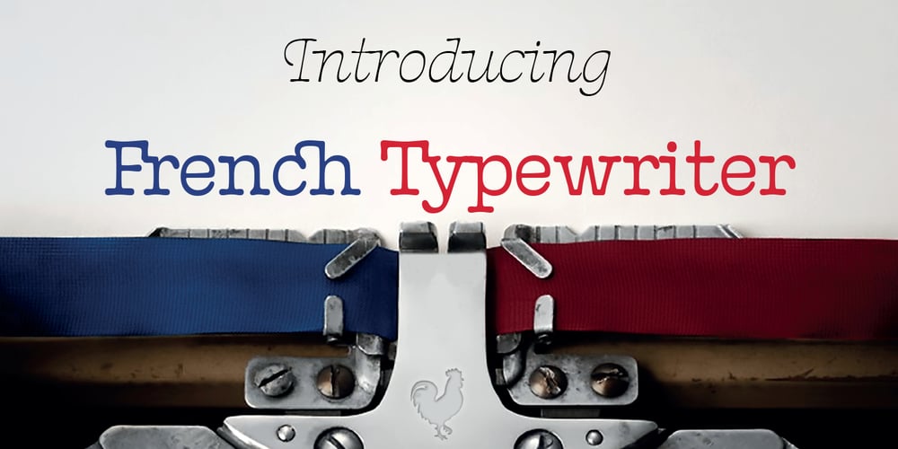 French Typewriter font